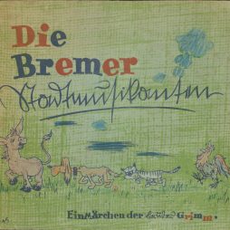 Werner Klemke: Die Bremer Stadtmusikanten - Umschlag mit Titel