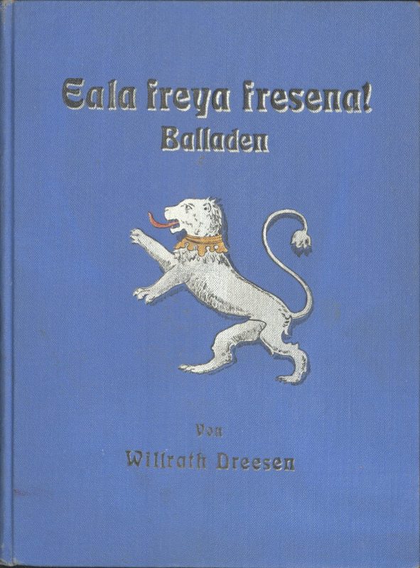 Dreesen: Eala freya fresena - Umschlag mit Titel