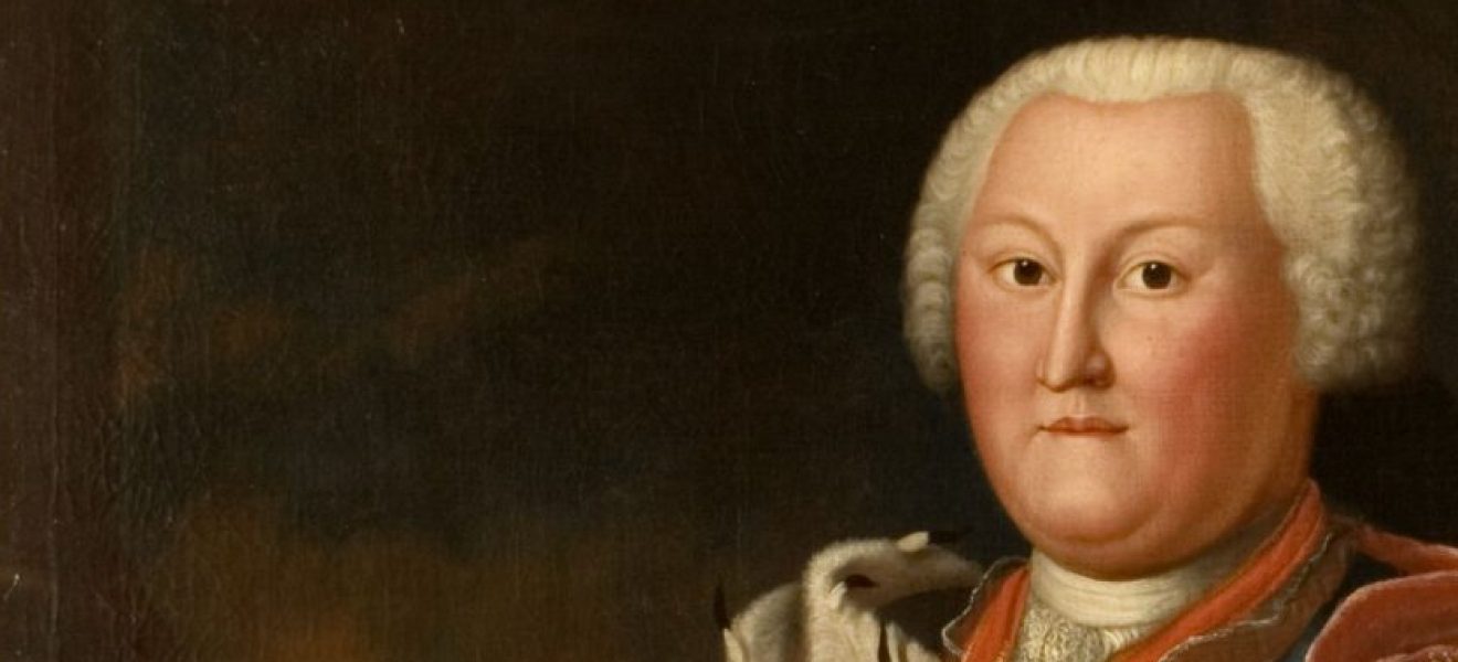 Carl Edzard (Fürst von Ostfriesland) - Porträt im Ständesaal der Ostfriesischen Landschaft (18. Jahrhundert)