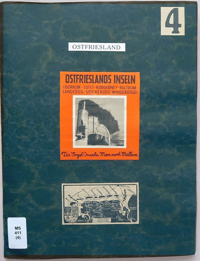 Hermann Eggen: Ostfreesland ; Band 4: Ostfrieslands Inseln - Umschlag