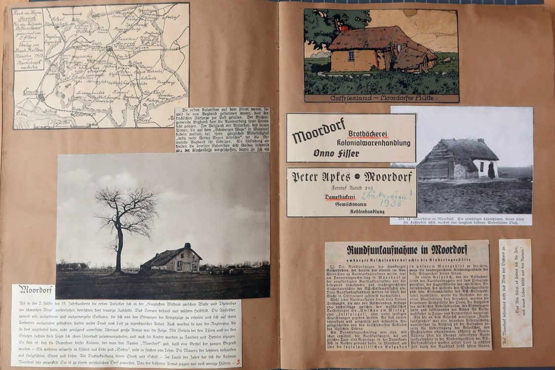 Hermann Eggen: Ostfreesland ; Band 5: Bilder und Texte zu Moordorf