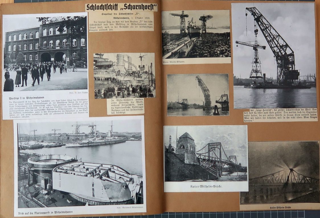 Hermann Eggen: Ostfreesland ; Band 6: Bilder zu Wilhelmshaven (Hafen)