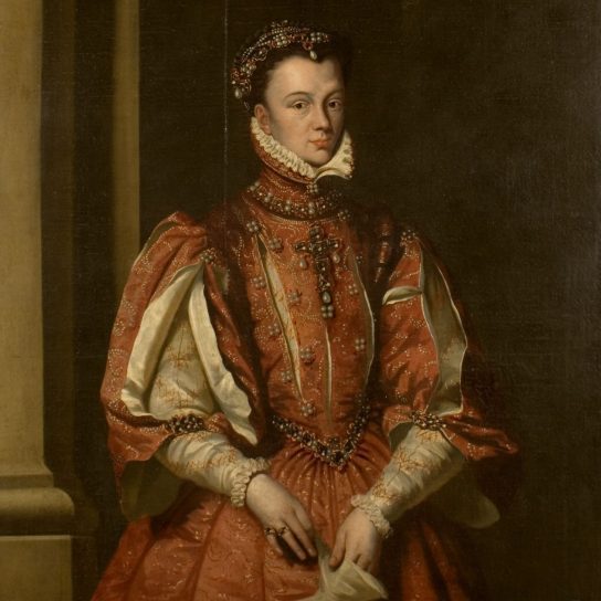 Theda (Gräfin von Ostfriesland) - Porträt im Ständesaal der Ostfriesischen Landschaft (18. Jahrhundert?)
