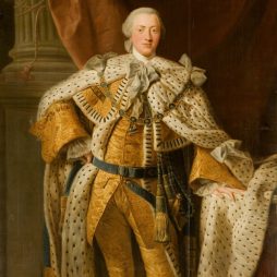Georg III. (König von Großbritannen und Irland sowie Hannover) - Porträt im Ständesaal der Ostfriesischen Landschaft (19. Jahrhundert)
