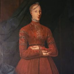 Katharina Wasa (Gräfin von Ostfriesland) - Porträt im Prunkzimmer der Ostfriesischen Landschaft (Kopie aus dem 19. Jahrhundert)