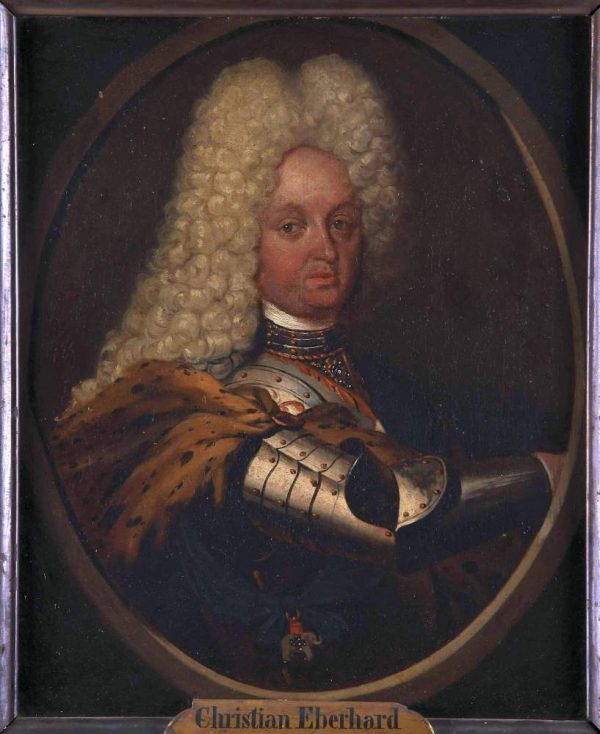 Christian Eberhard (Fürst von Ostfriesland) - Porträt in Privatbesitz, Weener (G. P. van der Zeepen, um 1693)