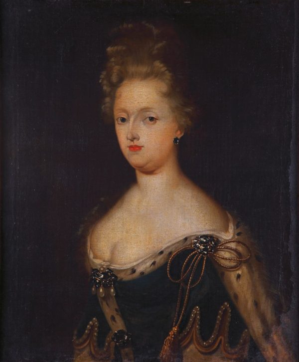 Eberhardine Sophie (Fürstin von Ostfriesland) - Porträt im Besitz des Deutschen Sielhafenmuseums in Carolinensiel (G. P. van der Zeepen, 1693-1700?)