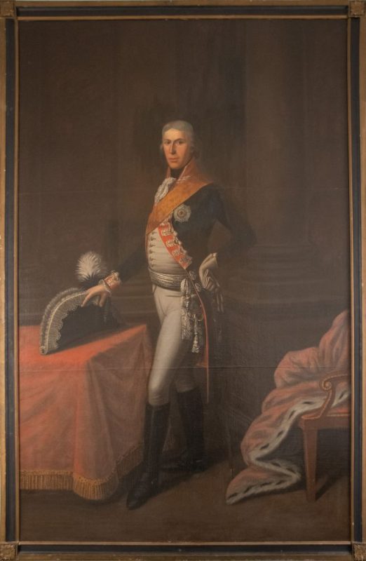 Friedrich Wilhelm III. (König von Preußen) - Porträt im Auricher Schloss (19. Jahrhundert)
