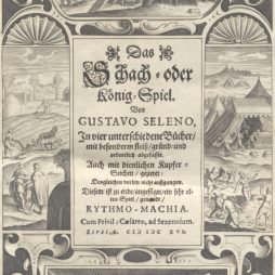 August II. (Herzog von Braunschweig-Lüneburg): Das Schach- oder König-Spiel - Titelblatt