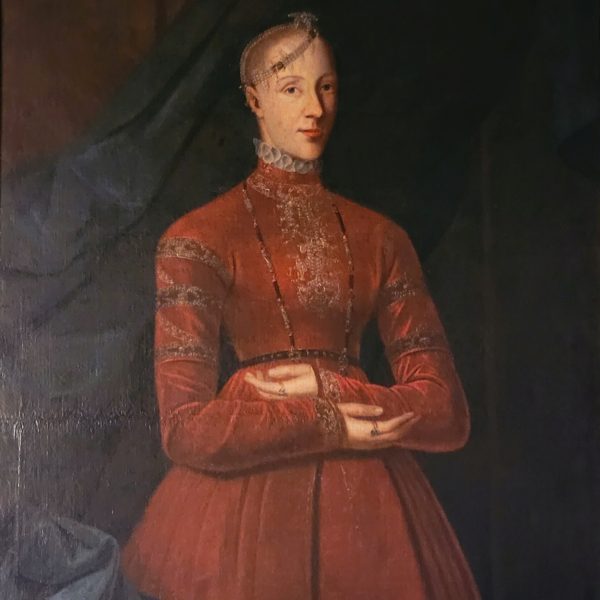 Katharina Wasa (Gräfin von Ostfriesland) - Porträt im Prunkzimmer der Ostfriesischen Landschaft (Kopie aus dem 19. Jahrhundert)