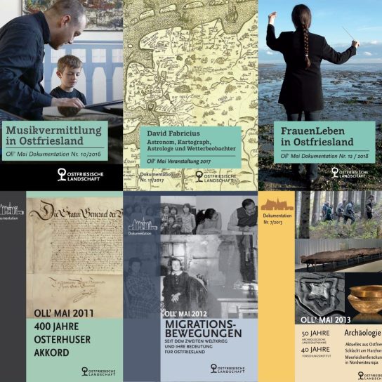 Oll' Mai - Schriftenreihe - Titelblätter 2011-2023