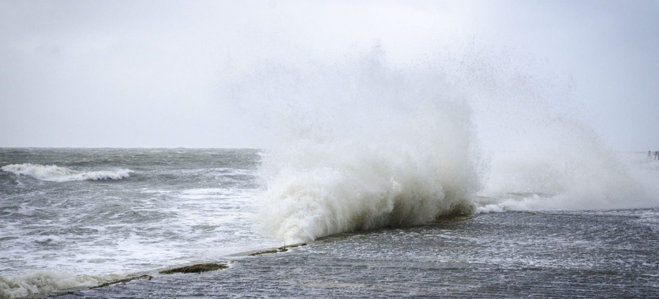 Sturmflut an der Nordsee