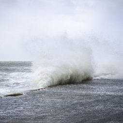 Sturmflut an der Nordsee