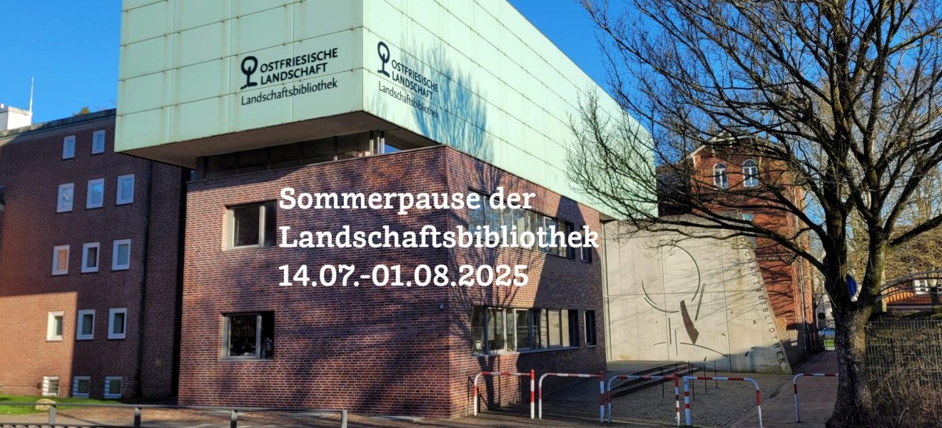 Außenansicht der Landschaftsbibliothek (Sommerpause 14. Juli bis 1. August 2025)