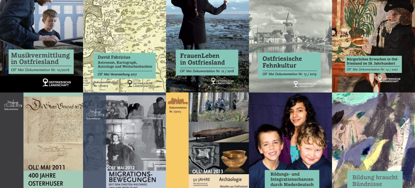 Oll' Mai - Schriftenreihe - Titelblätter 2011-2022