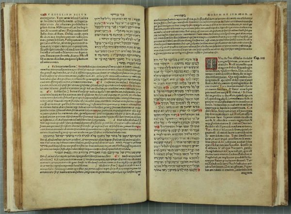 Restauriertes Buch F 509 - aufgeschlagene Seite