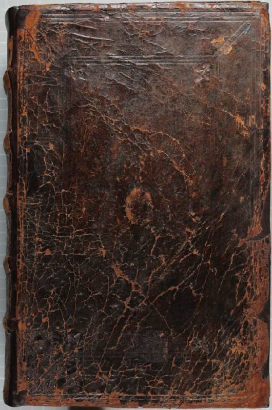 Restauriertes Buch Ms 69 - Einband