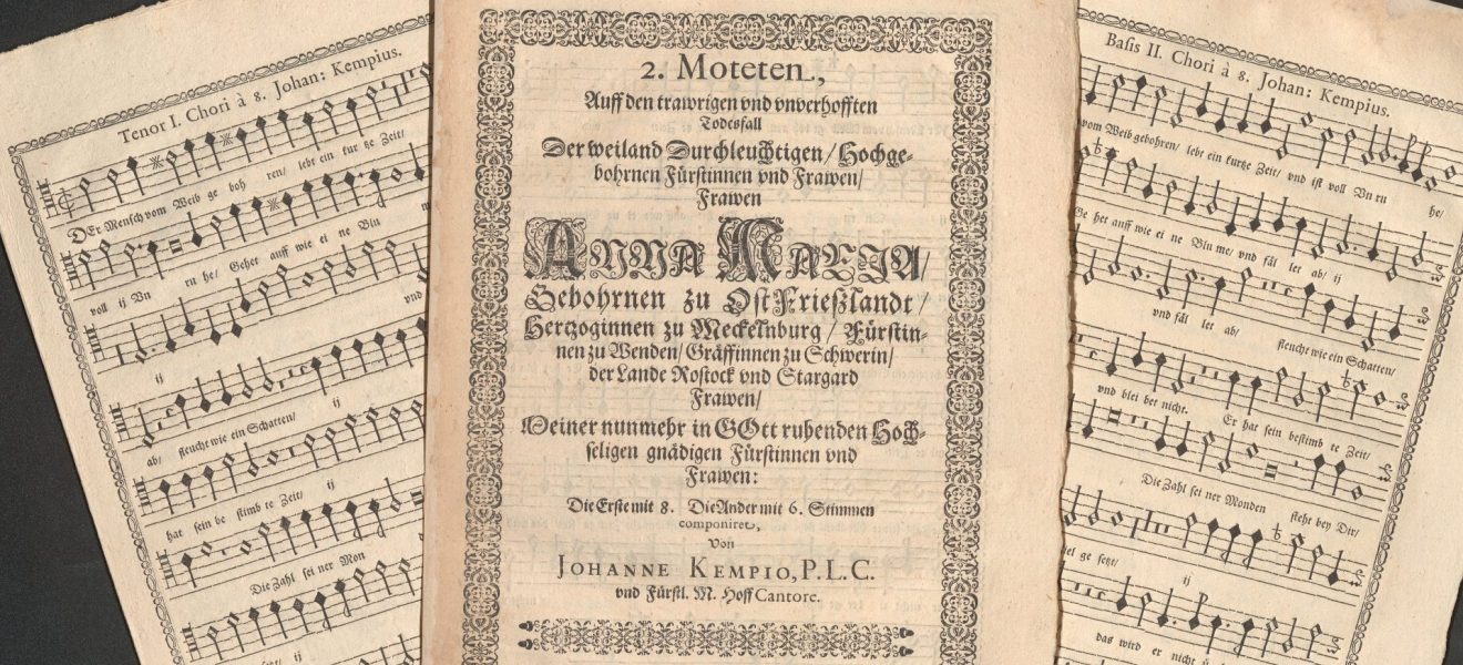 Restaurierte Partitur y 8311