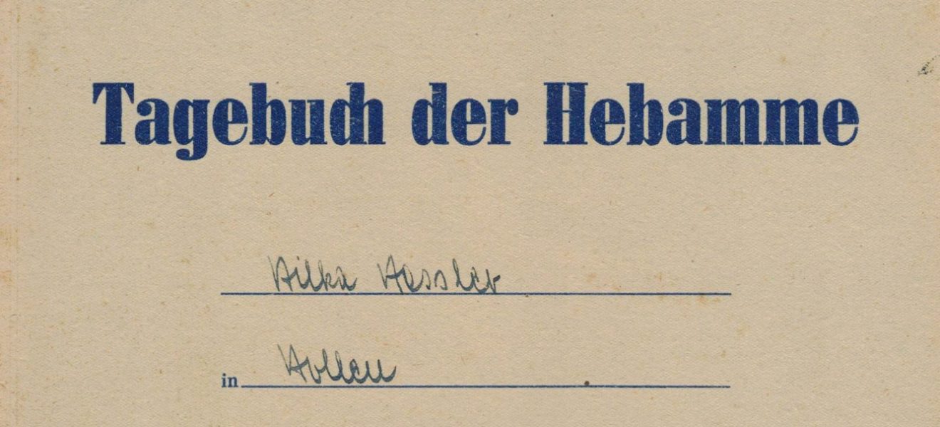Tagebuch der Hebamme Hilka Hassler in Hollen 1948-1949 - Umschlag