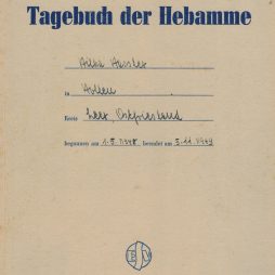 Tagebuch der Hebamme Hilka Hassler in Hollen 1948-1949 - Umschlag