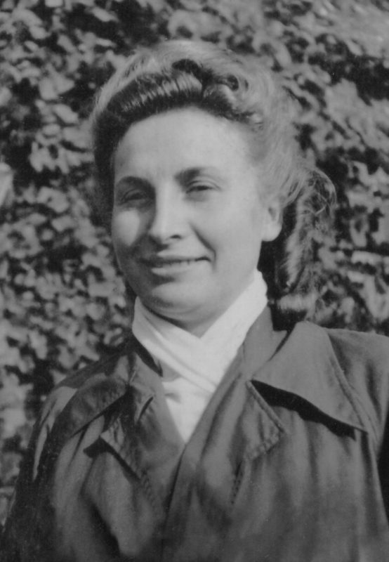 Porträtaufnahme Hilka Haßler (um 1950)